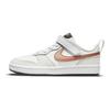 Nike Детские кроссовки Court Borough Low 2 PS Белый Металлик Красная Бронза Саммит-Белый Темно-Дымчато-Серый BQ5451-116