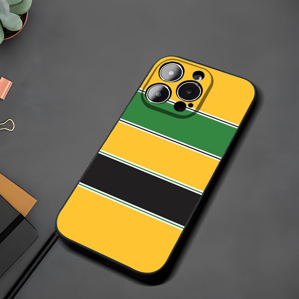 Чехол для телефона Ayrton S-Senna H-Helmet F-F1 Racing Для Iphone 15 11 13 14 Pro Max 7 8 Plus X Xr Xs Max Se2020 12mini Защитный чехол