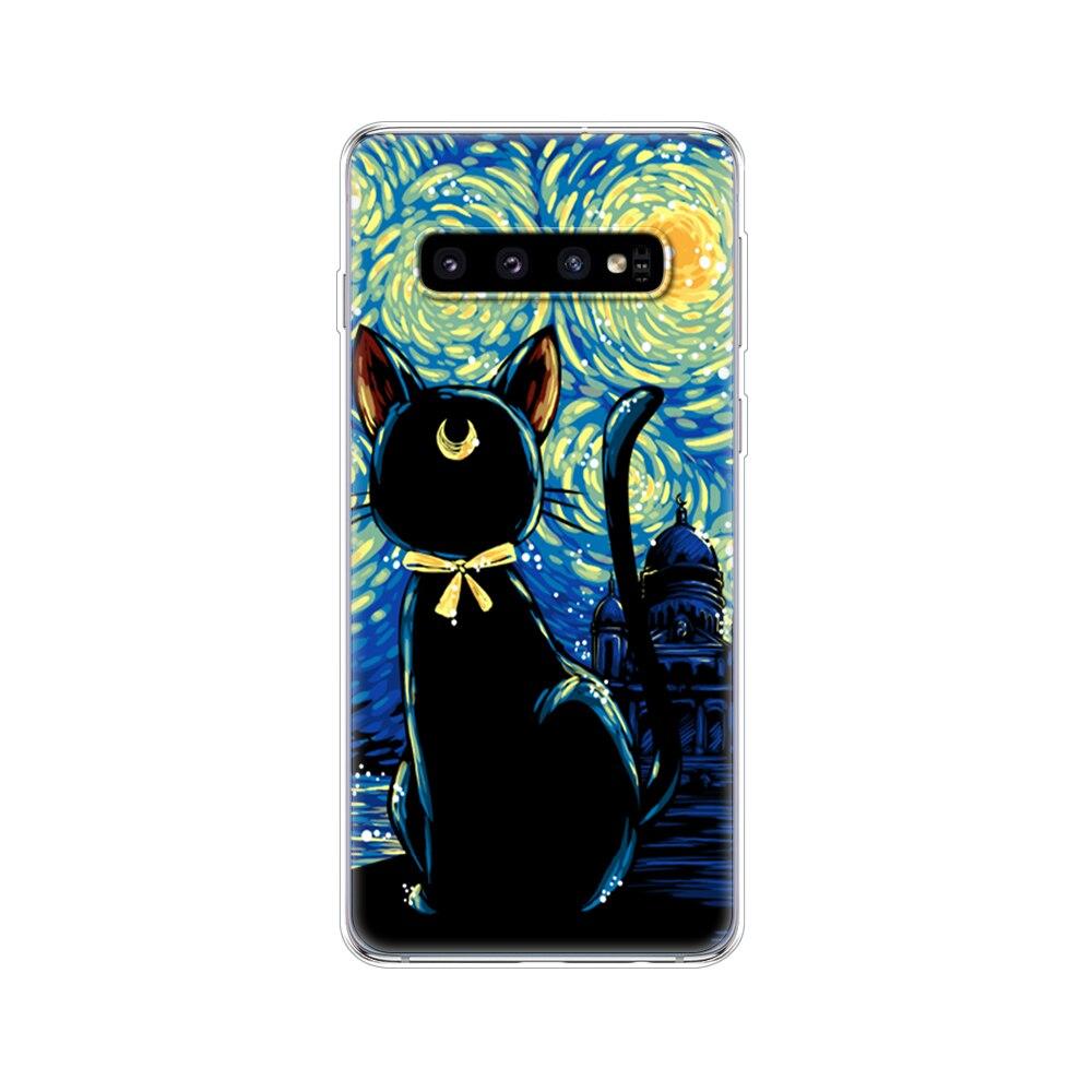 Чехол для Samsung Galaxy S10 S10Plus, силиконовый чехол из ТПУ для телефона S10 E, чехол для Samsung S10 Plus G975F S 10 SM-G973F, прозрачный