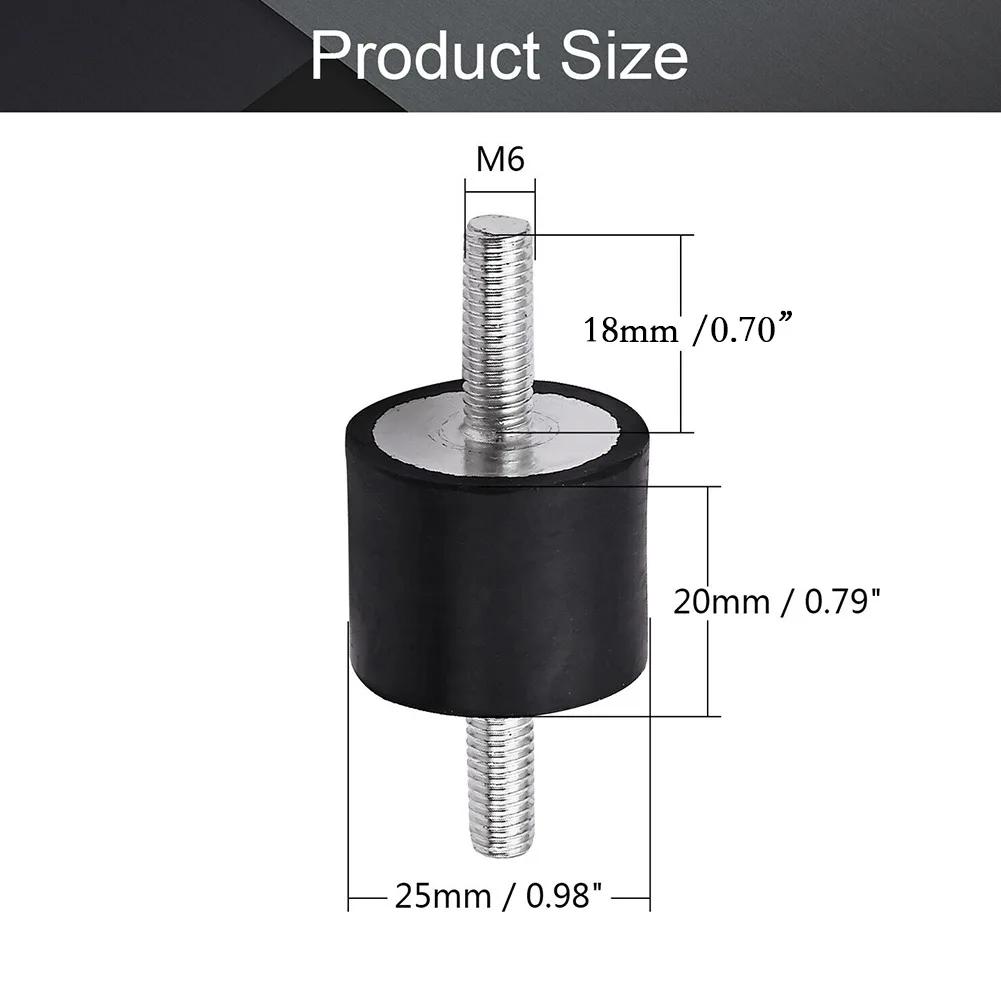 Резиновый виброизолятор крепление шпилька Анти M3 M5 M6 Автомобильный бобинный изолятор Демпфер Инструменты Ferramentas Отвертка