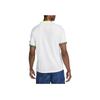Nike Alphabet Logo Print Short Sleeve Soccer Jersey Men Tops White DM1849-101
