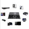 47K Resolution Mini Power Amplifier 12V Stereo Amplifier Durable Audio Amplifier  Audio Systems