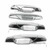 4pcs Chrome Car Outer Exterior Door Handles for Tahoe GMC Yukon Sierra Denali 2007-2013 Front Rear Left Right Door Handle