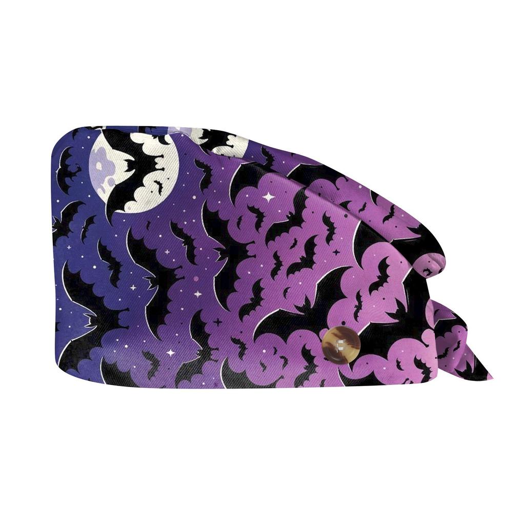 Модная шляпа для работы на Хэллоуин с принтом Повседневная кепка с сумкой