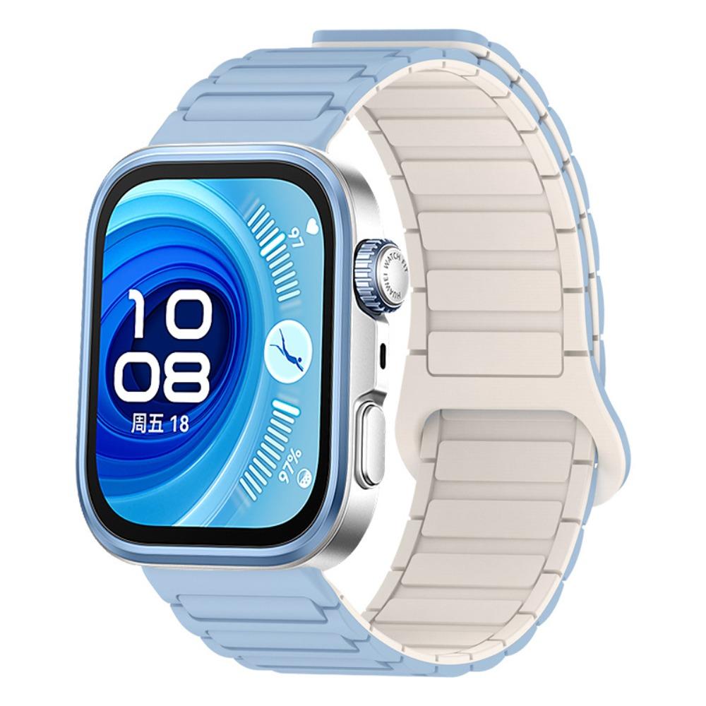 Магнитный ремешок-петля для Huawei Watch Fit 5/5 Pro/4 Pro/4/3 Новый силиконовый сменный ремешок Браслет для Huawei watch fit 5/5 Pro