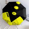 1 шт. Автоматический складной зонт - Узор Pac-Man с индивидуальным именем, Портативная и складная конструкция с 8 спицами, Рождественские и Дни рождения Подарки