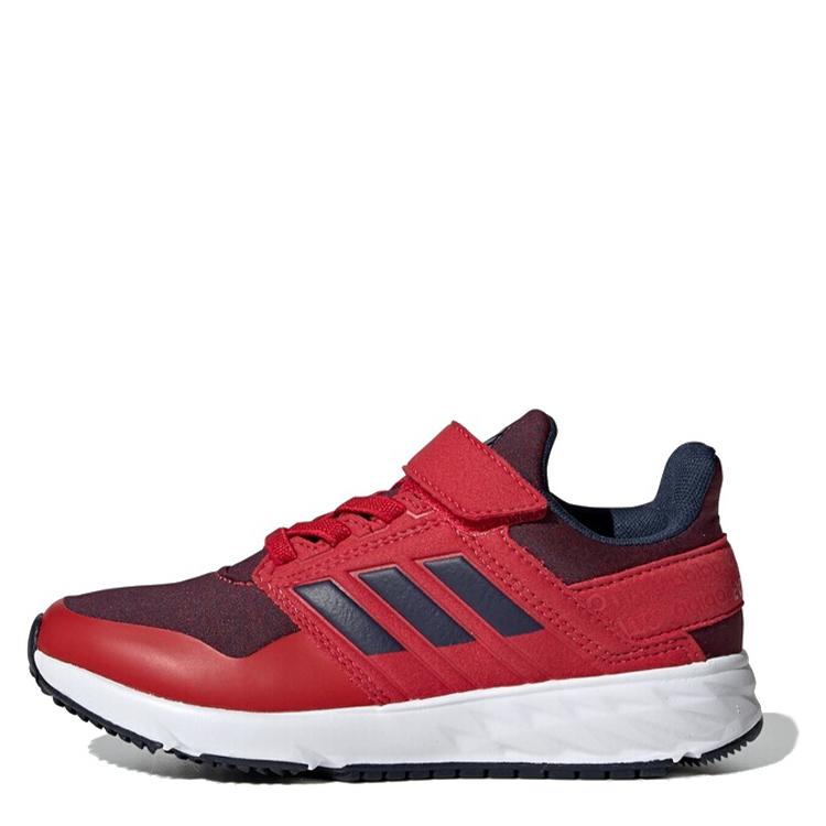 Adidas Fortafaito El K Breathable Low top Kids' Running Shoes Red Blue Kids' EF8285