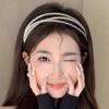 Women Three Layers Pearls Hair Bands Elegant Sweet Headband Hair Hoop Head Band Korean Handmade Wedding Gift Hair Accessories