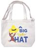 iPlanning Curious George Divided Shoulder Bag, Hat, W400mm X H300mm X D160mm, K7561A