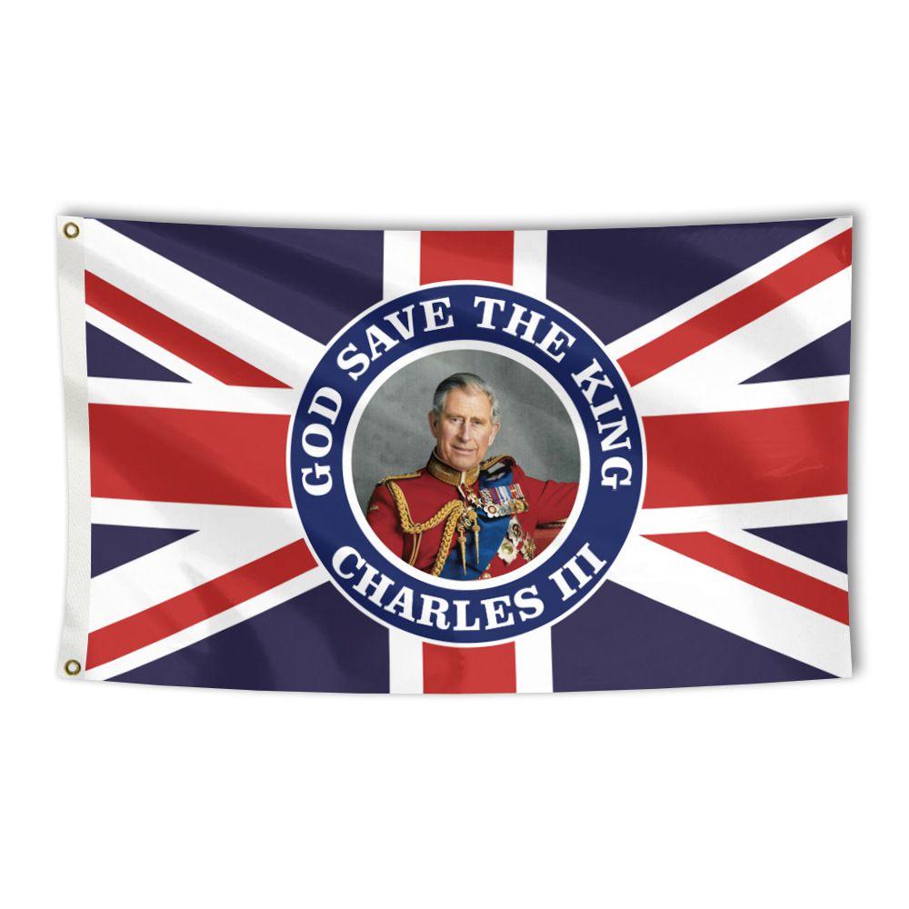 Limited Edition Britain New King Charles 111 Flag Perfect For Celebrating!