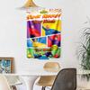 Wiggles Customize Your Name Tapestry Gift Personalized Tapestry Smooth Polyester Ideal for Office Wall All-Season Use Great Gift for Dorm Room Lovers