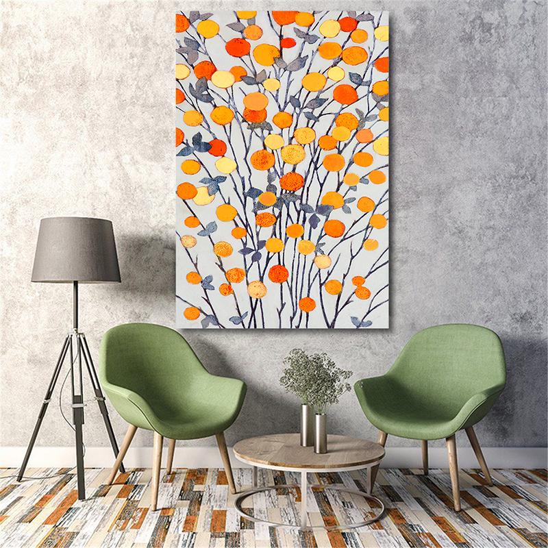 WCIC Новые абстрактные картины маслом, печать на холсте, картина, домашний декор