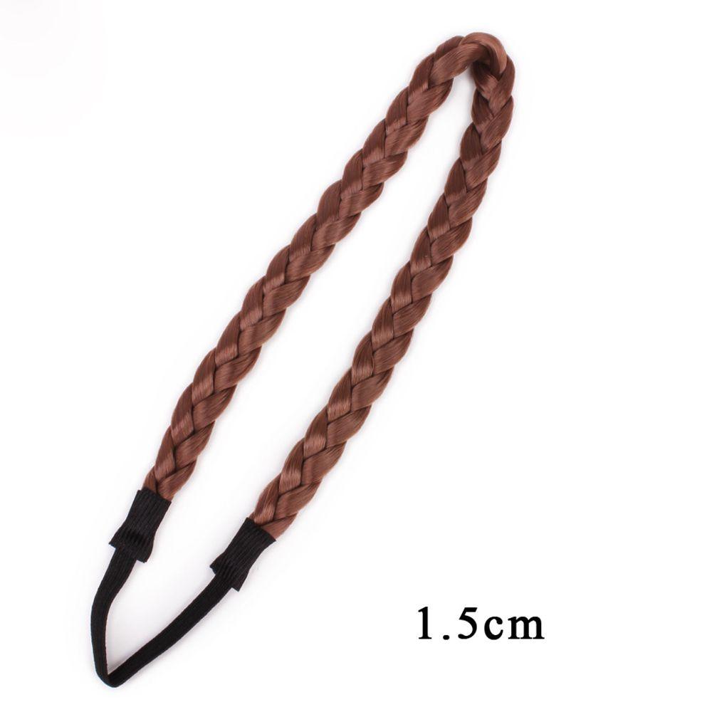 Elastic Hair Accessories Headwear Twisted Wig Headband Synthetic Wig Hair Bands Braided Headband