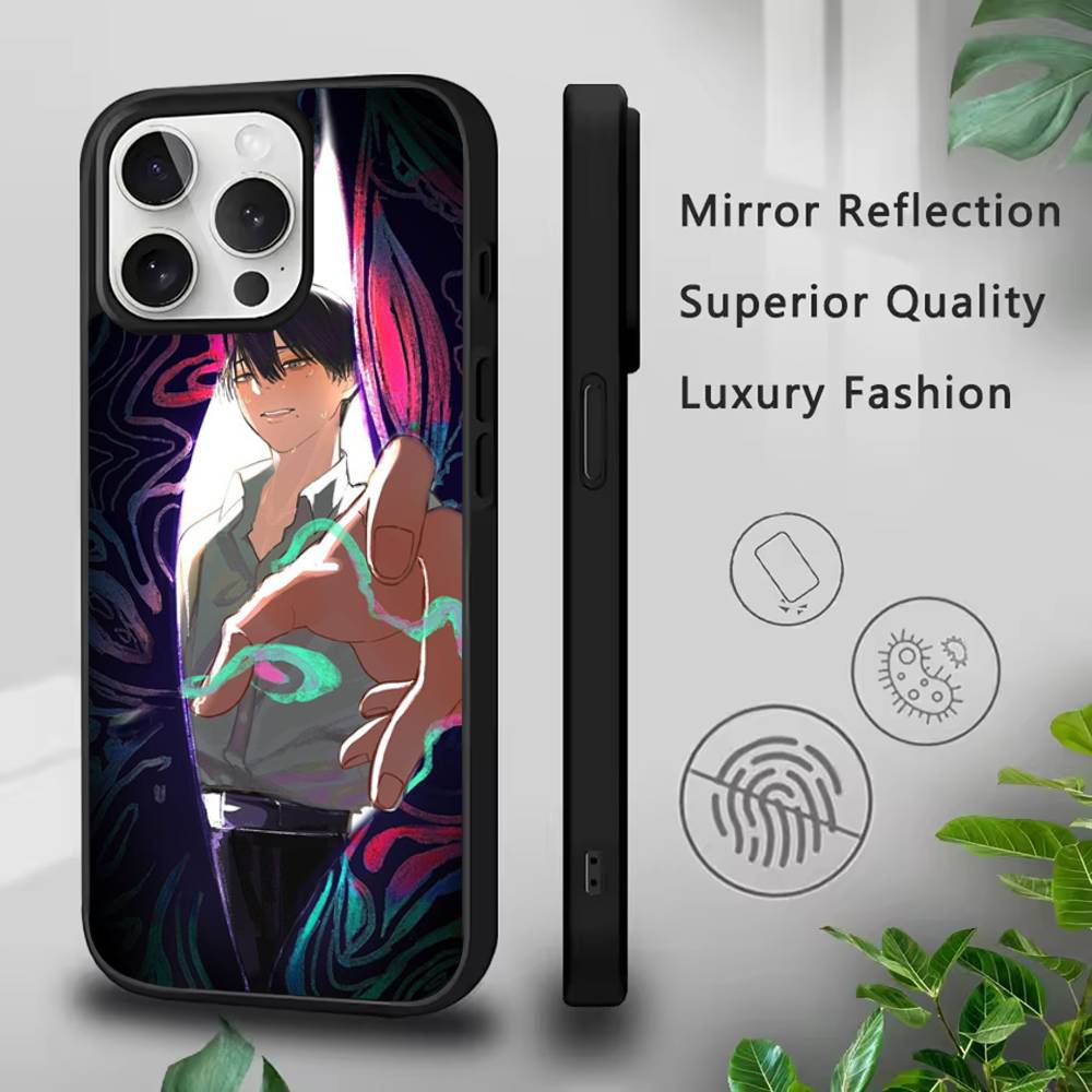 Чехол для телефона S-Summer Hikaru D-Died для iPhone17,16,15,14,13,12,11,Pro,Max,Plus,Mini,SE4,E Магнитный Magsafe Беспроводная зарядка