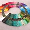100-Color Handmade Embroidery Cotton Thread Set - Six-Strand Cross Stitch, Coarse Insole, Silk Thread