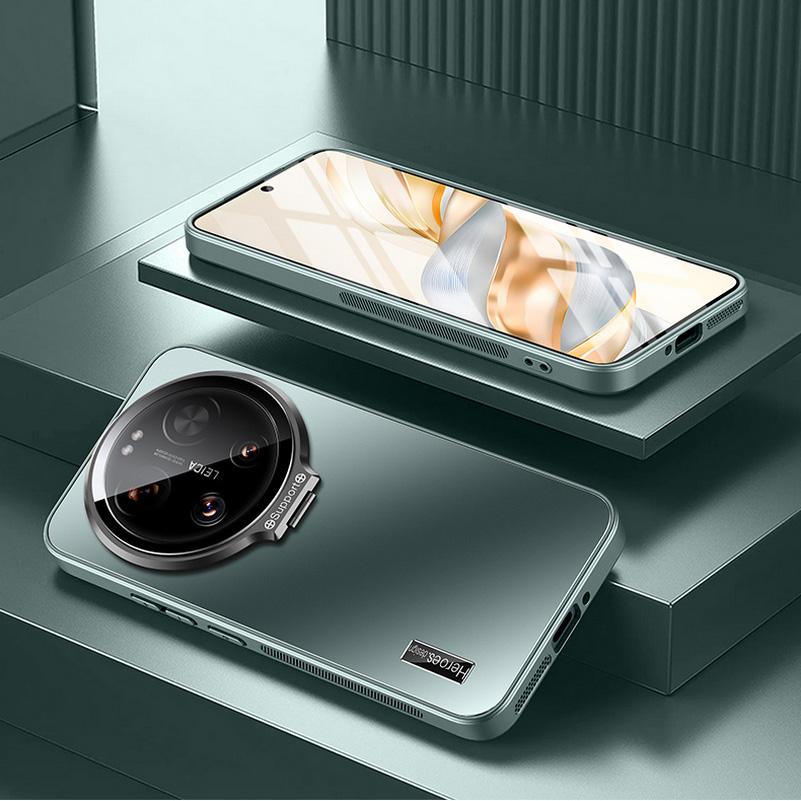 Fully Enveloped and Retractable Glass Lens Holder Protect Case For Xiaomi 17 Ultra Mi 17 Pro Max 15s Pro 15 Ultra 14 13T Cover