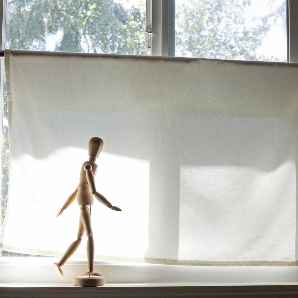 4 Pcs Window Security Bar Sliding Door Security Bar White Security Window Bars