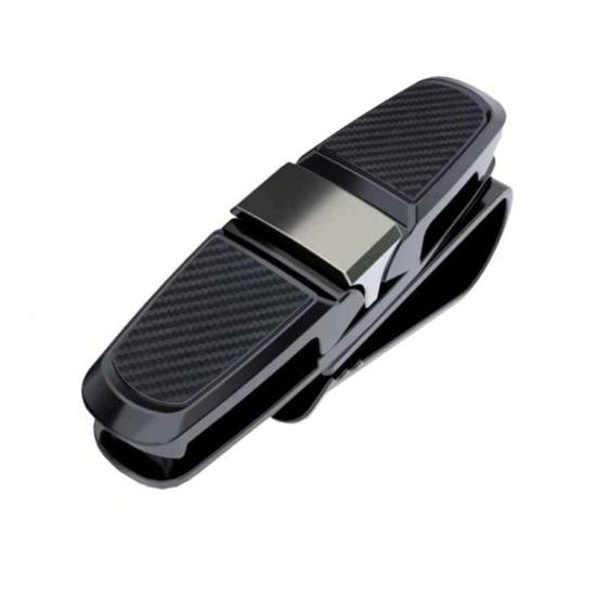 Автомобильный держатель для солнцезащитных очков, зажим для очков, вращающийся на 180 градусов, защита от царапин, простой в установке зажим для солнцезащитных очков