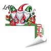 Washable Surface Stickers Christmas Wall Stickers Self-Adhesive Decals for Home Holiday Party Easy Apply Covers Decor Waterproof PVC Art Decor