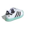 adidas Светодиодные фонари Superstar CF C - белые полувспышки Aqua Kids кроссовки Cloud-White Core-Black IG7004