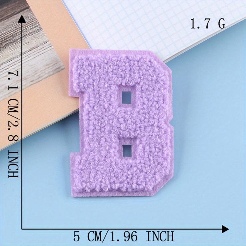 Fashion Colorful Letter Embroidered Patch, Heat Transfer Sew On Clothes Decorative Patch