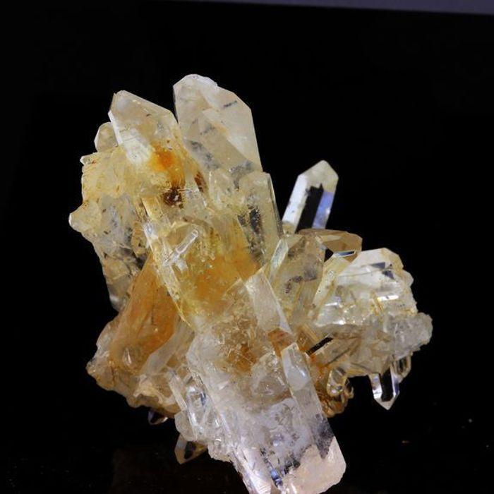 Quartz ' cristal de roche ' et Sidérite 82.4 carats