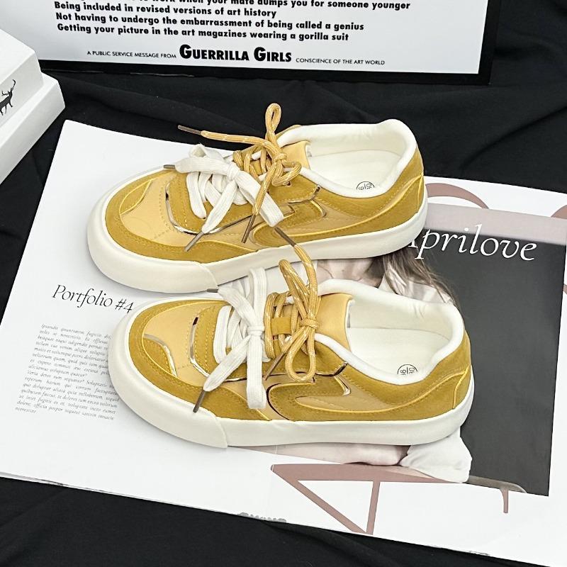 66 Trendy Shoes Niche Retro Red Women's Shoes New Board Shoes Girls White Shoes Versatile Casual Shoes