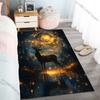 Enchanted Forest Deer Night  Carpet for Living Room Bedroom Bedside Floor Mat Cloakroom Children Play Mat Area Rug Large Size