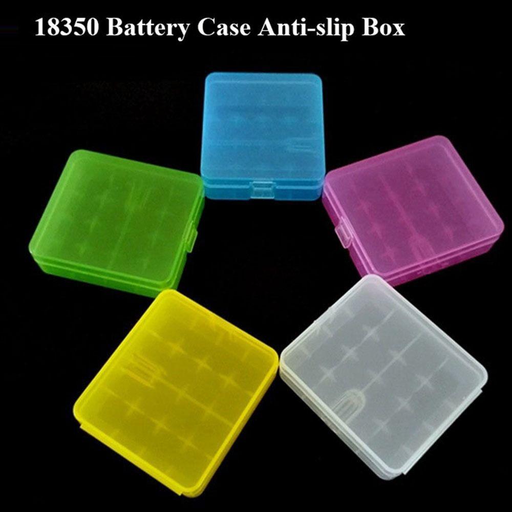 Coloful Battery Case 4 AA AA Battery Holder Storage High Quality Battery Box  18350 Battery Holder