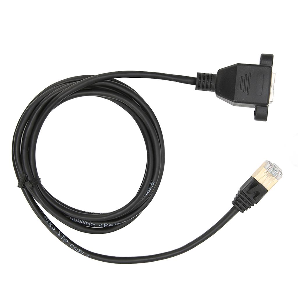 Ethernet Extension Cable 4.92ft 3.8mm RJ45 CAT8 OD 8P8C Male To Female Cat 8 Ethernet Cable for