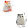 Cartoon Big Cat Doll Squeeze Toy Cat Bell Artificial Doll Squeeze Toy  Adults