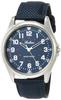 [Citizen Q&Q] Watch Analog Waterproof Leather Strap QB38-315 Men's Navy