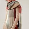 NEW Fashion Cashmere Women Plaid Scarf Winter Warm Shawl and Wrap Bandana Pashmina Female Foulard Long Thick Blanket