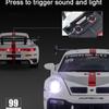 1/32 Porsche 911 GT3 RSR Sports Car Toy Alloy Diecast Scale Model Simulation Racing Pull Back Wheel Suspension Collection Toys for Boys