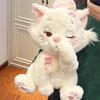 Mary Cat Doll Plush Cartoon Sitting Doll Gift Ornament New Super Cute Girl Heart
