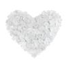 1200 Pieces of Artificial Silk White Rose Petals for Wedding Wedding Flower Child Basket Party Anniversary Decoration
