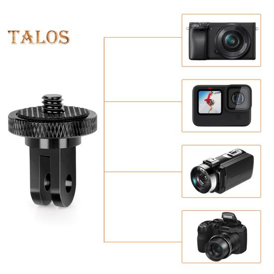 Крепление для штатива для экшн-камеры Insta360 для GOPRO, винт 1/4 дюйма с ЧПУ, мини-адаптер для штатива из алюминиевого сплава, аксессуары для спортивной камеры