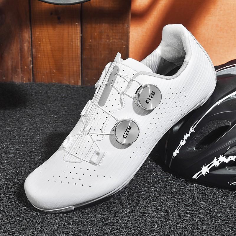 Mens Cycling Shoes Road MTB Clipless Flat Pedal Compatible Breathable Bike Footwear Mountain Biking