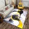 Penguins showing love and care carpet Yoga living room room decor children's crawling mat doormat area rug games mat