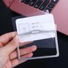 Clip Accessories Identity Case Business Card Holder Name Tag Holder Vertical Card Cover Name Cover