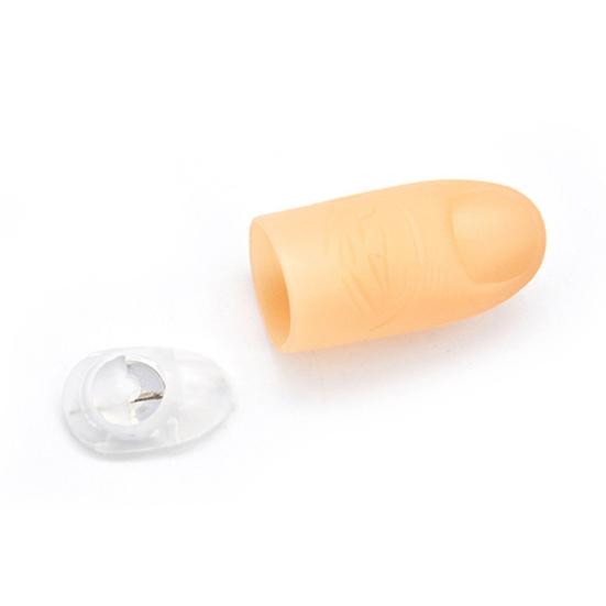 Волшебные светодиодные фонарики на пальцы, игрушка-розыгрыш, светящиеся мигающие кончики пальцев для магических сценических трюков, реквизит для выступлений