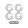 For Toyota 4PCS 56mm Car Styling Wheel Center Hub Caps Rim Cover Badge Emblem Sticker Alphard PL5 GR Gazoo Racing Camry Corolla RAV4