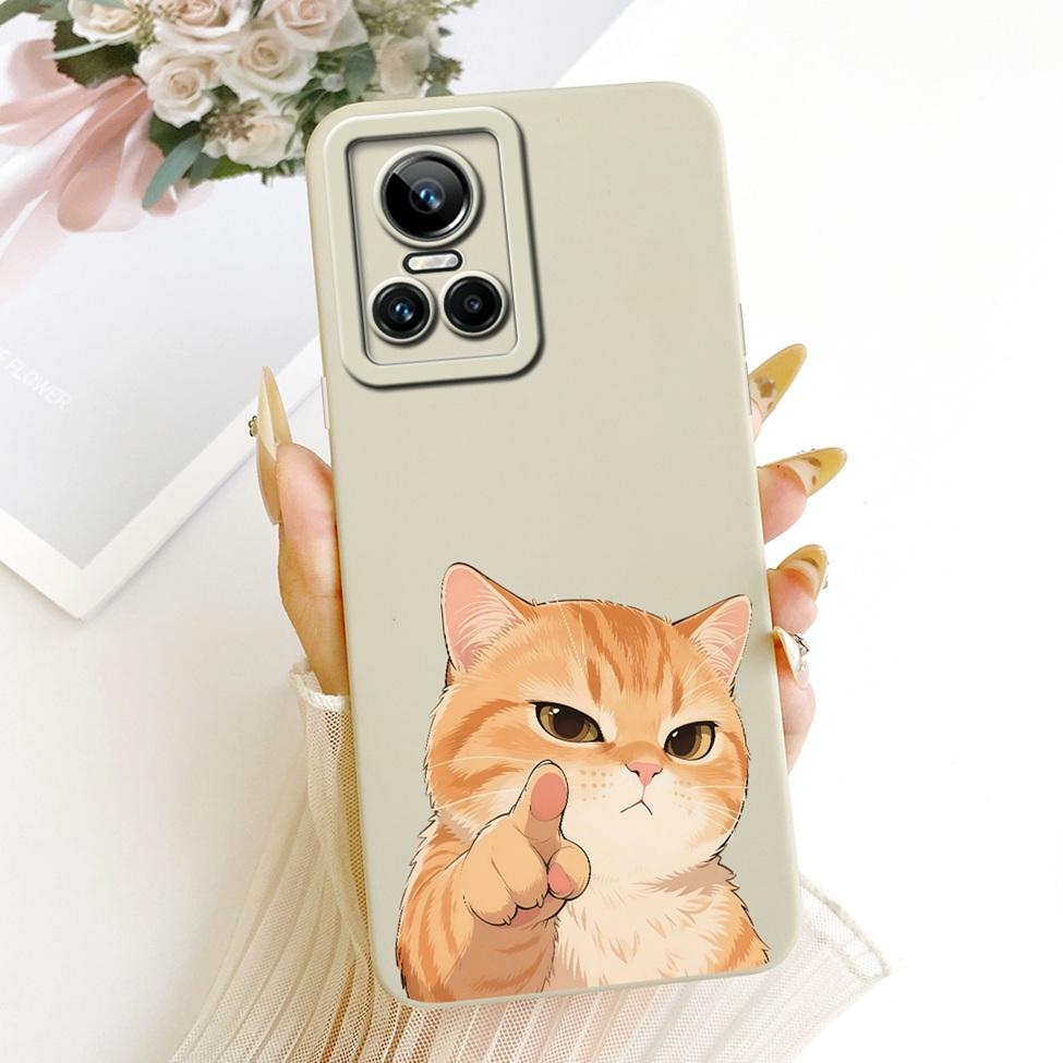 Чехол для телефона Realme GT Neo3 RMX3561 RMX3560 Чехол для Realme GT Neo 3 Чехол Модный Мультяшный Милый Забавный Расписной Силиконовый Funda