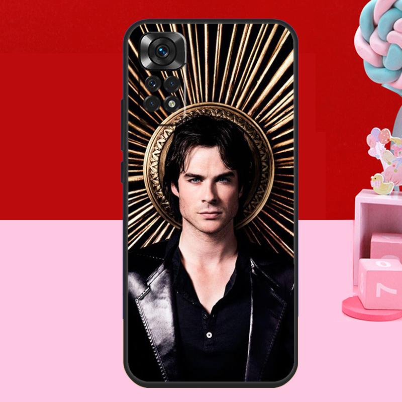 Чехол Damon Salvatore Дневники вампира Для Xiaomi Redmi Note 14 13 12 11 10 15 Pro Plus Redmi 15 C 13C 10C 12C 14C Мягкая крышка