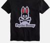Psycho Bunny Мужская Унисекс Черная Рубашка Все Размеры Унисекс Футболка