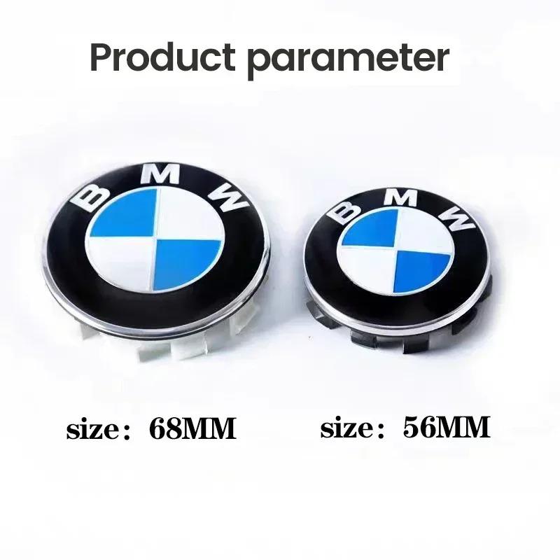 7Pcs Car Front Badge Rear Sticker Center Caps Steering Wheel Emblem For BMW X3 X5 G01 G20 G30 F10 F11 F20 F01 F30 E39 E60 npmk56