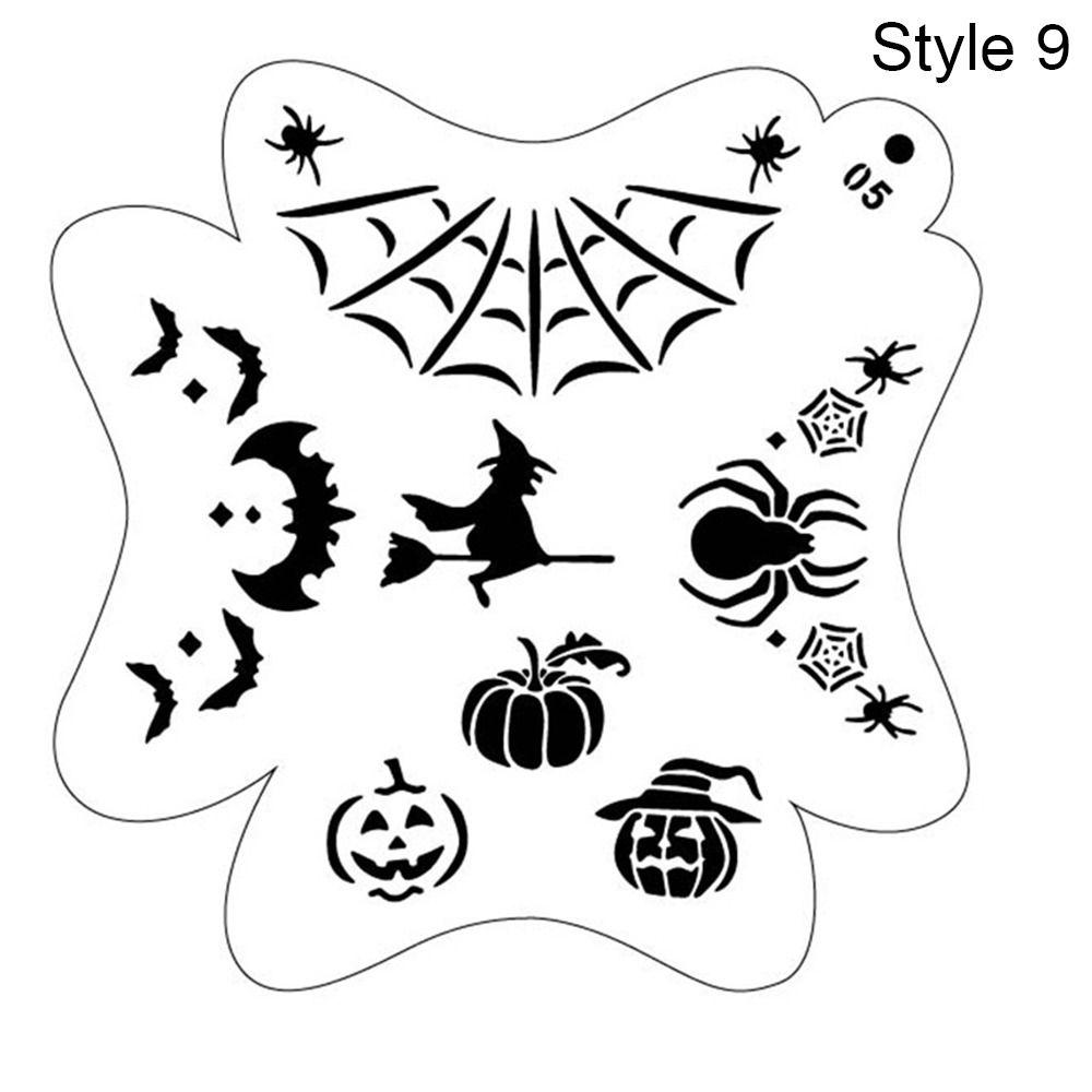 Birthday Party Makeup Stamps Temporary Tattoos Stencils for Body Painting Paint Template Face Art