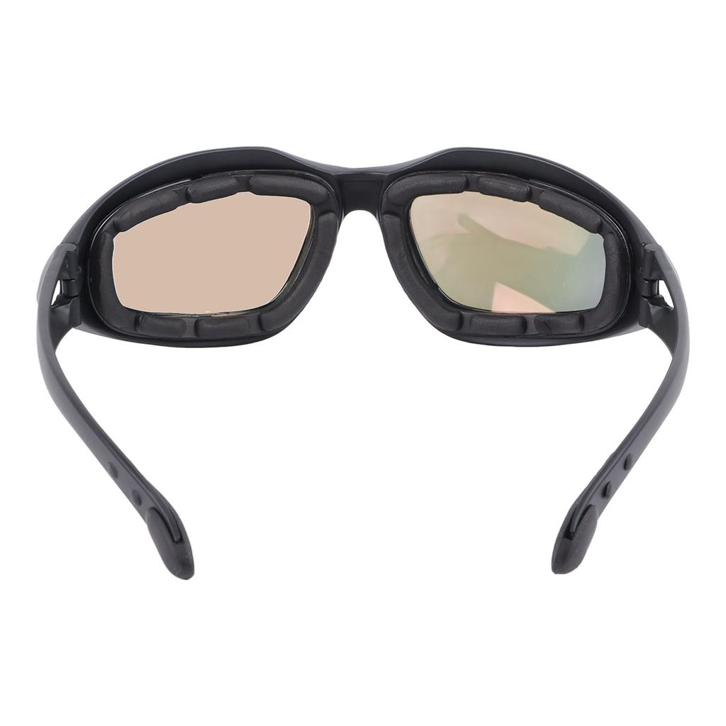 Polarized Motorcycle Riding Goggles Reduce Glare Full Frame Windproof Cycling Glasses with