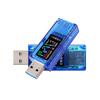 Компактный USB-тестер с цветным экраном для точного измерения напряжения, тока, мощности, емкости аккумулятора с функцией памяти