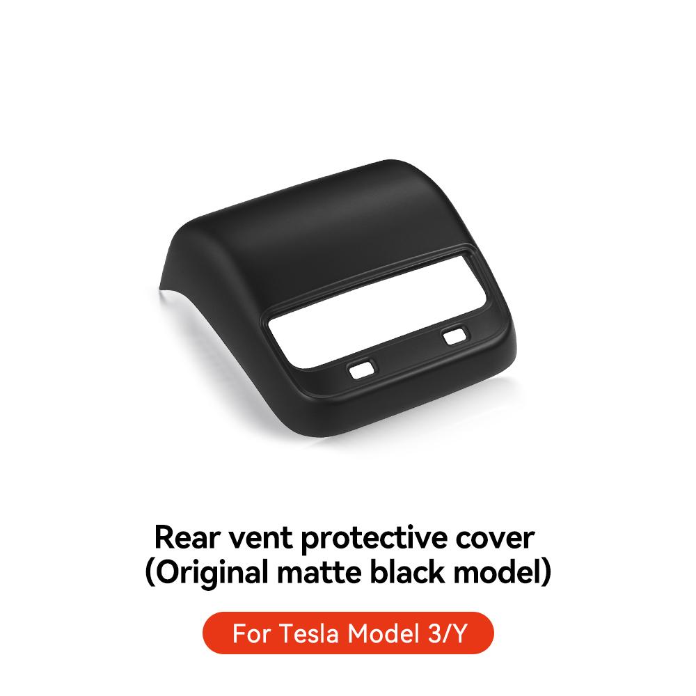 YZ для Tesla Model Y/3 Подлокотник Задний Кондиционер Выходной Фильтр Решетка Защитная Крышка Заднего Воздуховода Автомобильные аксессуары